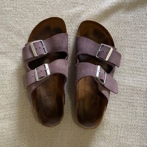 Lavender Birkenstock’s